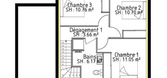 Maison neuve à , Cantal